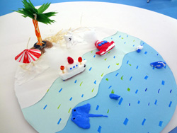 子供たちが作ったオリジナルの作品